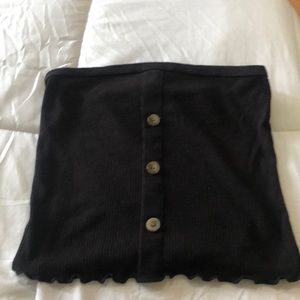 Black tube top